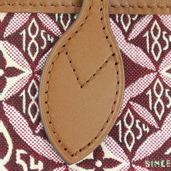 Louis Vuitton Bordeaux Monogram Since 1854 Neverfull MM Tote 23lz53s - Picture 12 of 12